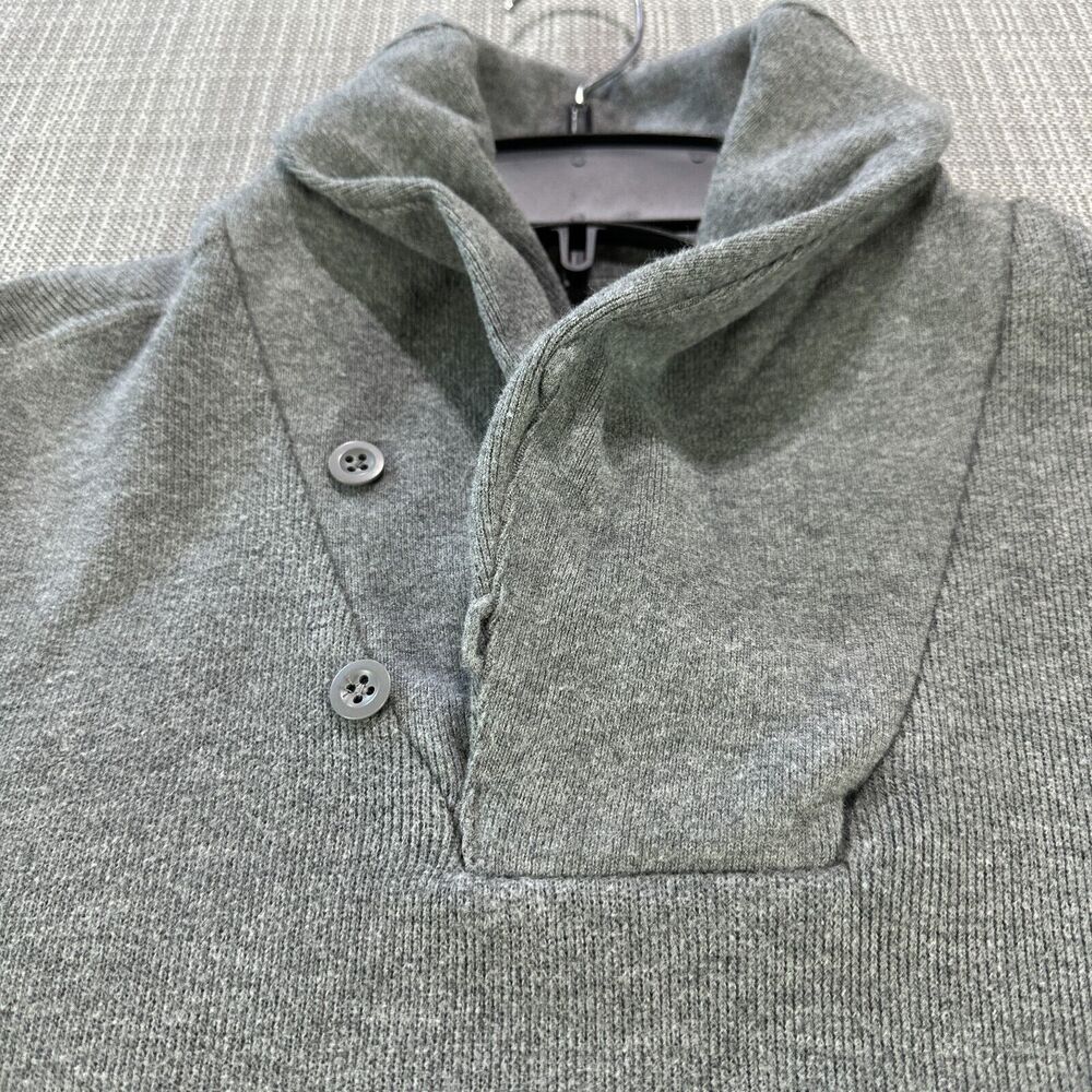 Vintage Polo Ralph Lauren Sweater Mens Medium Pullover Shawl Collared Gorp Pony - Picture 4 of 8